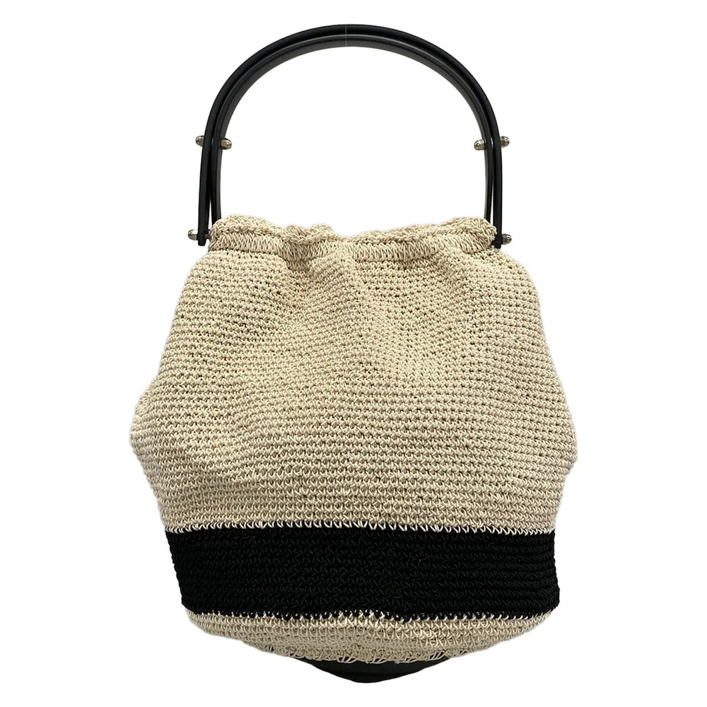 Chanel Cream Black Cotton Plastic #306292C82B